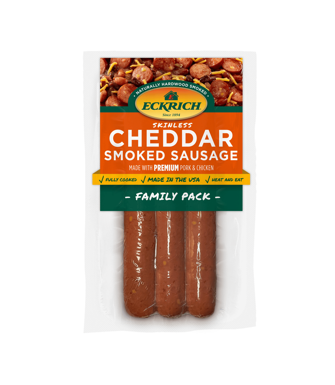 Eckrich polish sausage top